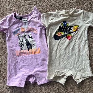 Baby romper bundle 0-3m